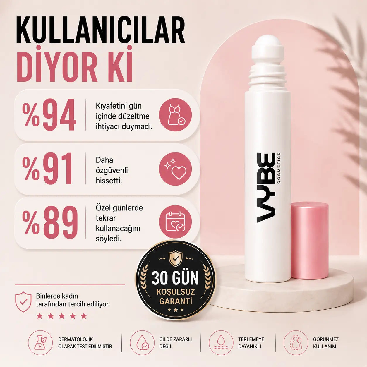 VYBE Sabitleyici Roll On
