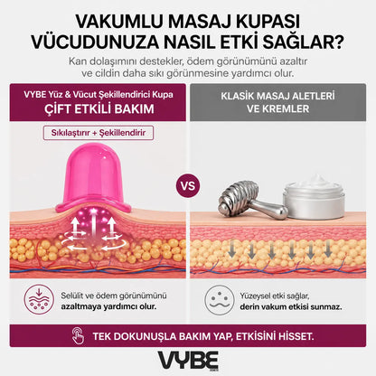 VYBE Yüz & Vücut Şekillendirici Kupa Seti