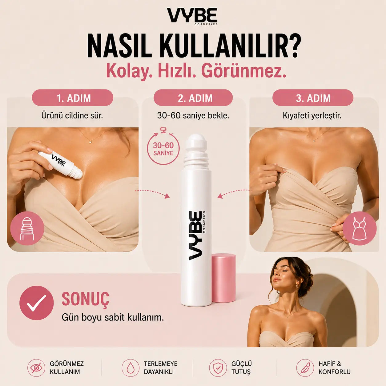 VYBE Sabitleyici Roll On
