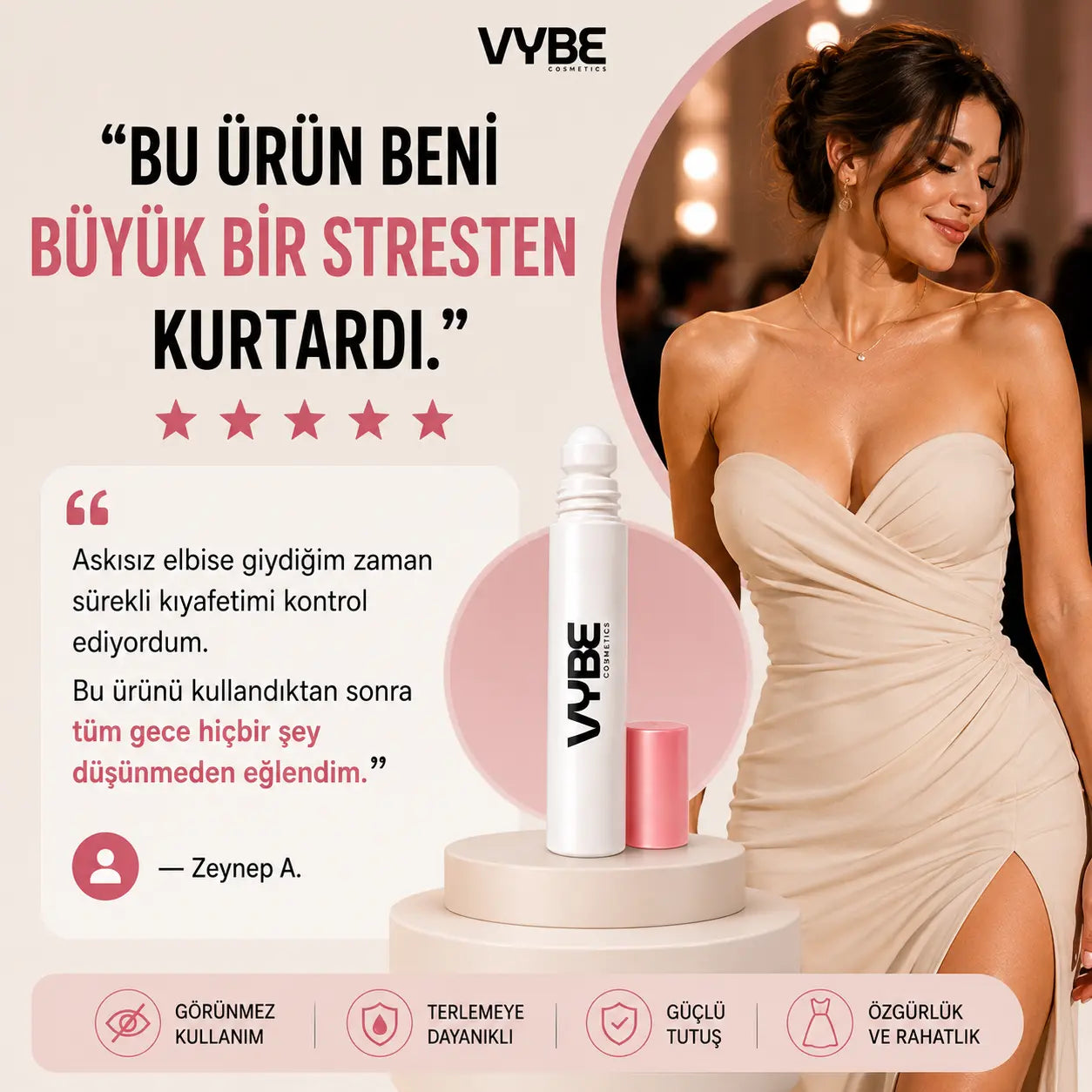 VYBE Sabitleyici Roll On