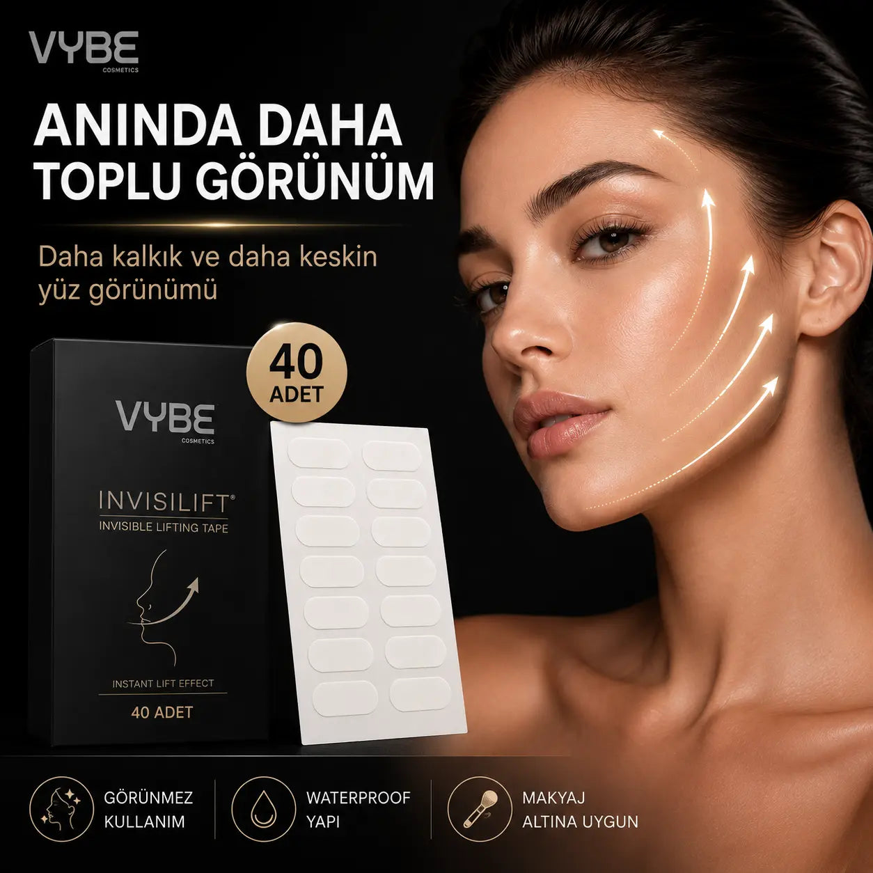 VYBE Invisilift – Görünmez Lifting Bantları