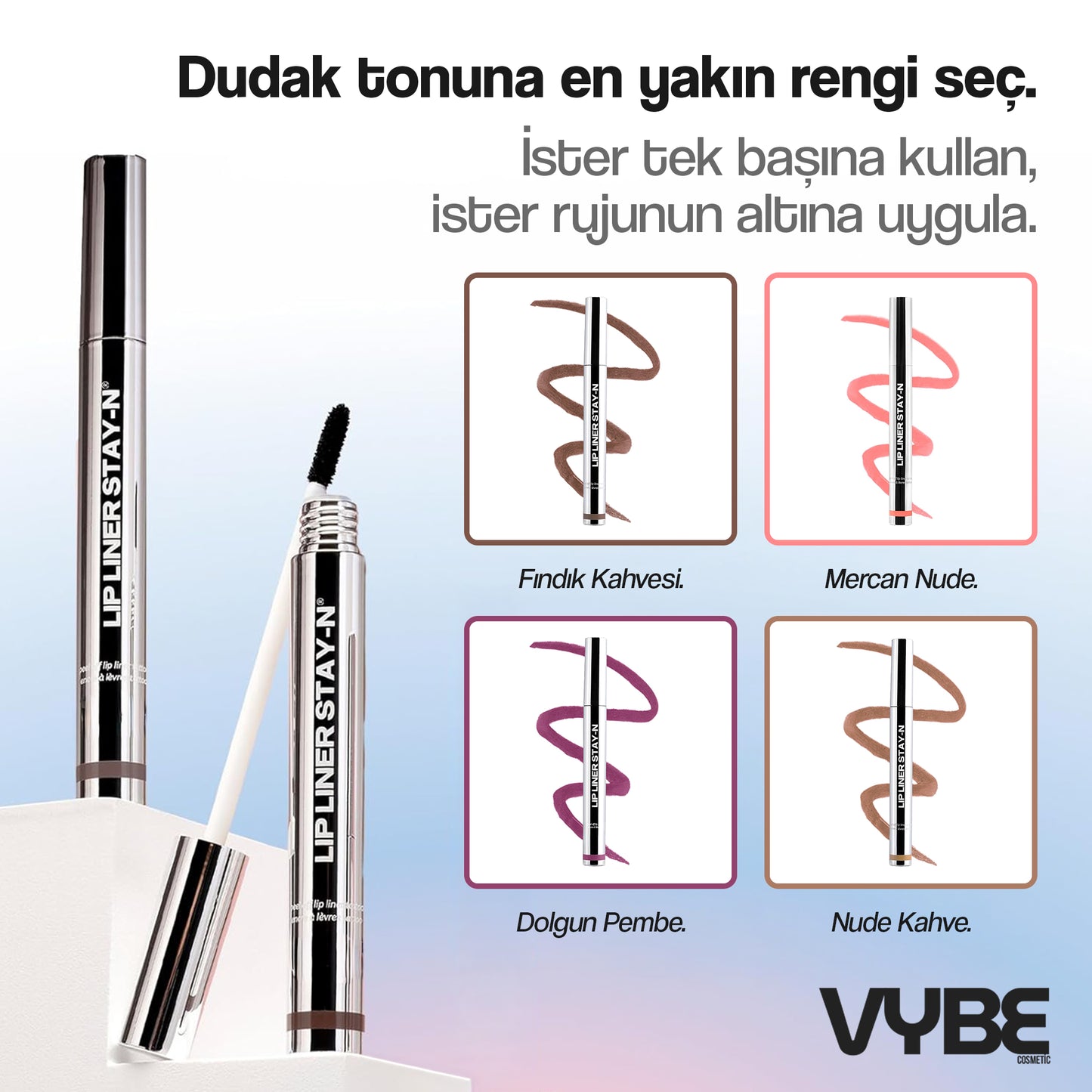 VYBE Soyulabilir Dudak Kontürü