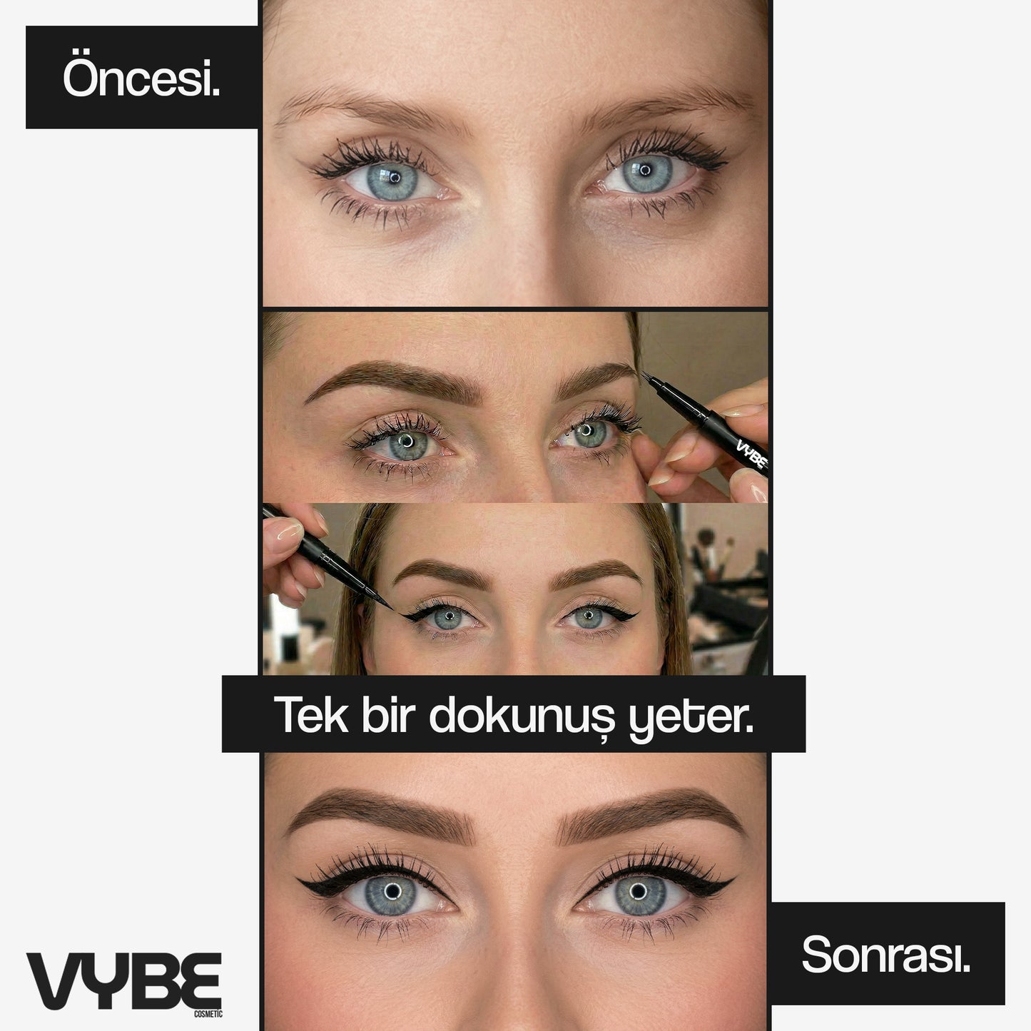 VYBE Microblading Etkili Eyeliner & Kaş Kalemi