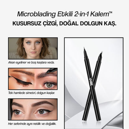 VYBE Microblading Etkili Eyeliner & Kaş Kalemi