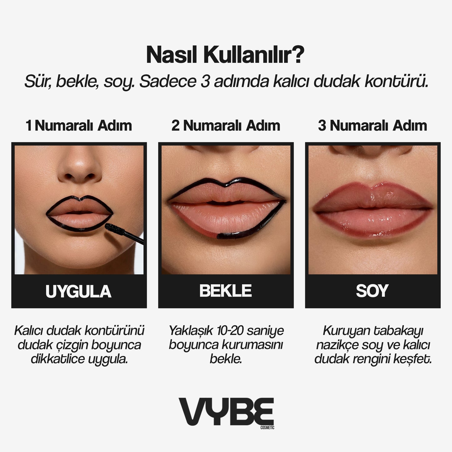 VYBE Soyulabilir Dudak Kontürü