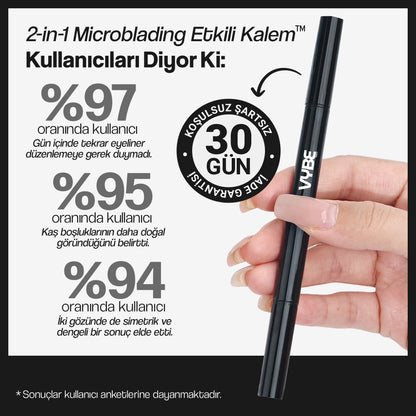 VYBE Microblading Etkili Eyeliner & Kaş Kalemi